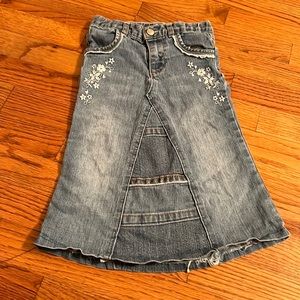 Girls Jean skirt